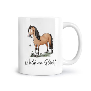 Tasse "Welsh ein Glück!"