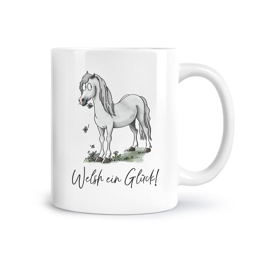 Tasse "Welsh ein Glück!"