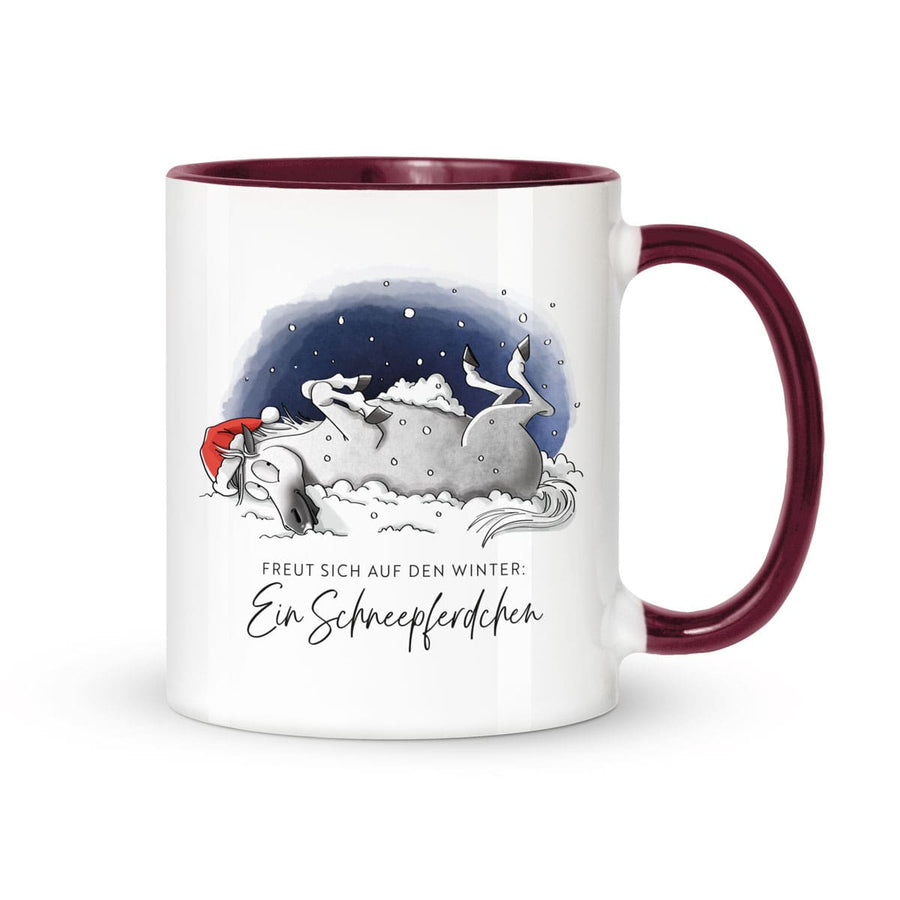 Tasse "Schneepferdchen"