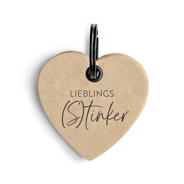 Lederanhänger "Lieblings (S)tinker"