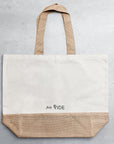 Canvas Jutetasche XL "Trensensetter"