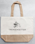 Canvas Jutetasche XL "Trensensetter"