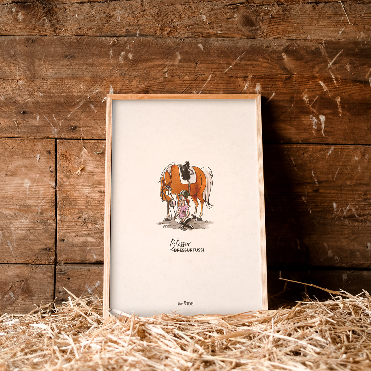 Poster "Blessurtussi"