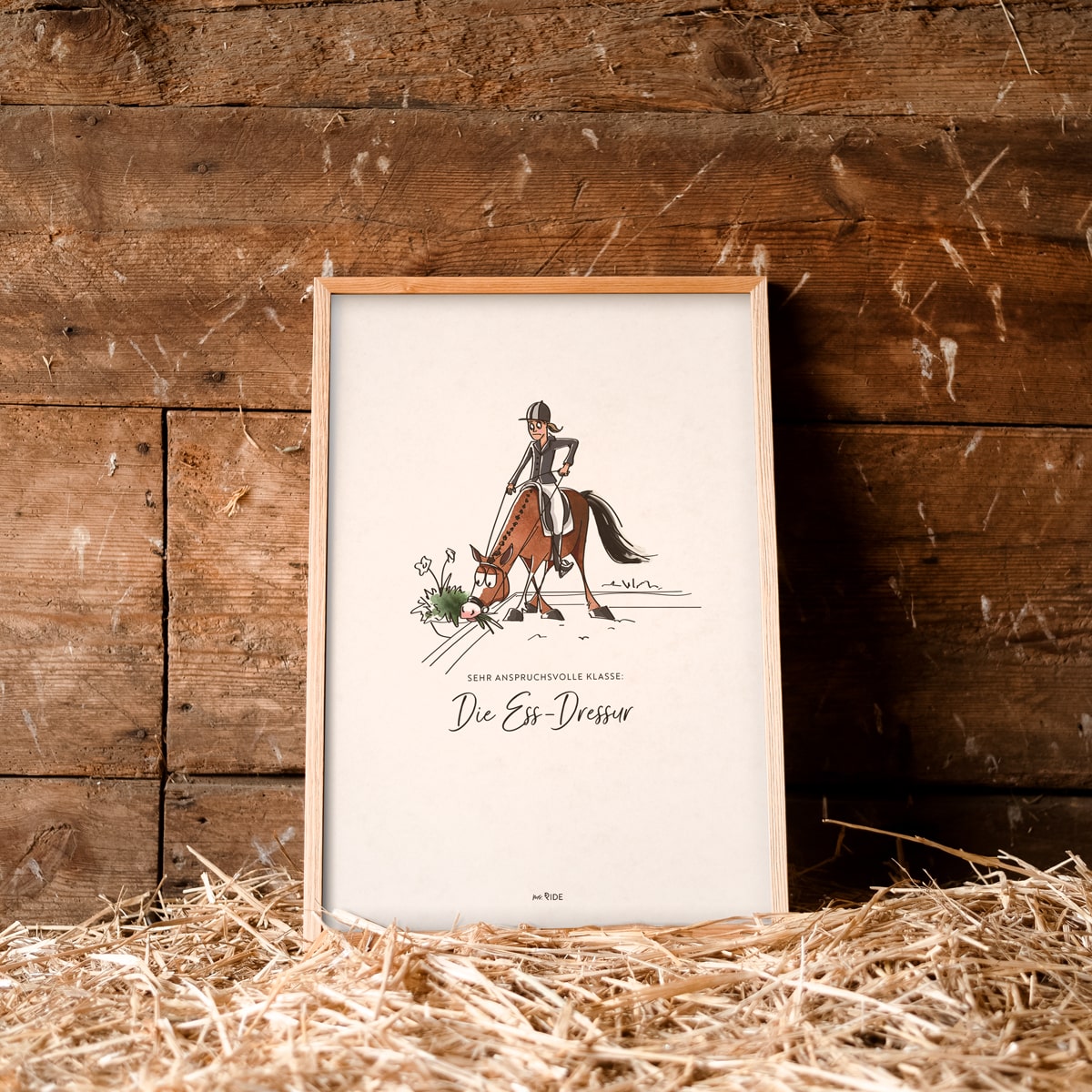 Poster "Ess-Dressur"