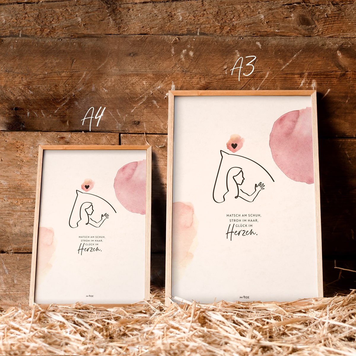 Poster "Matsch am Schuh"