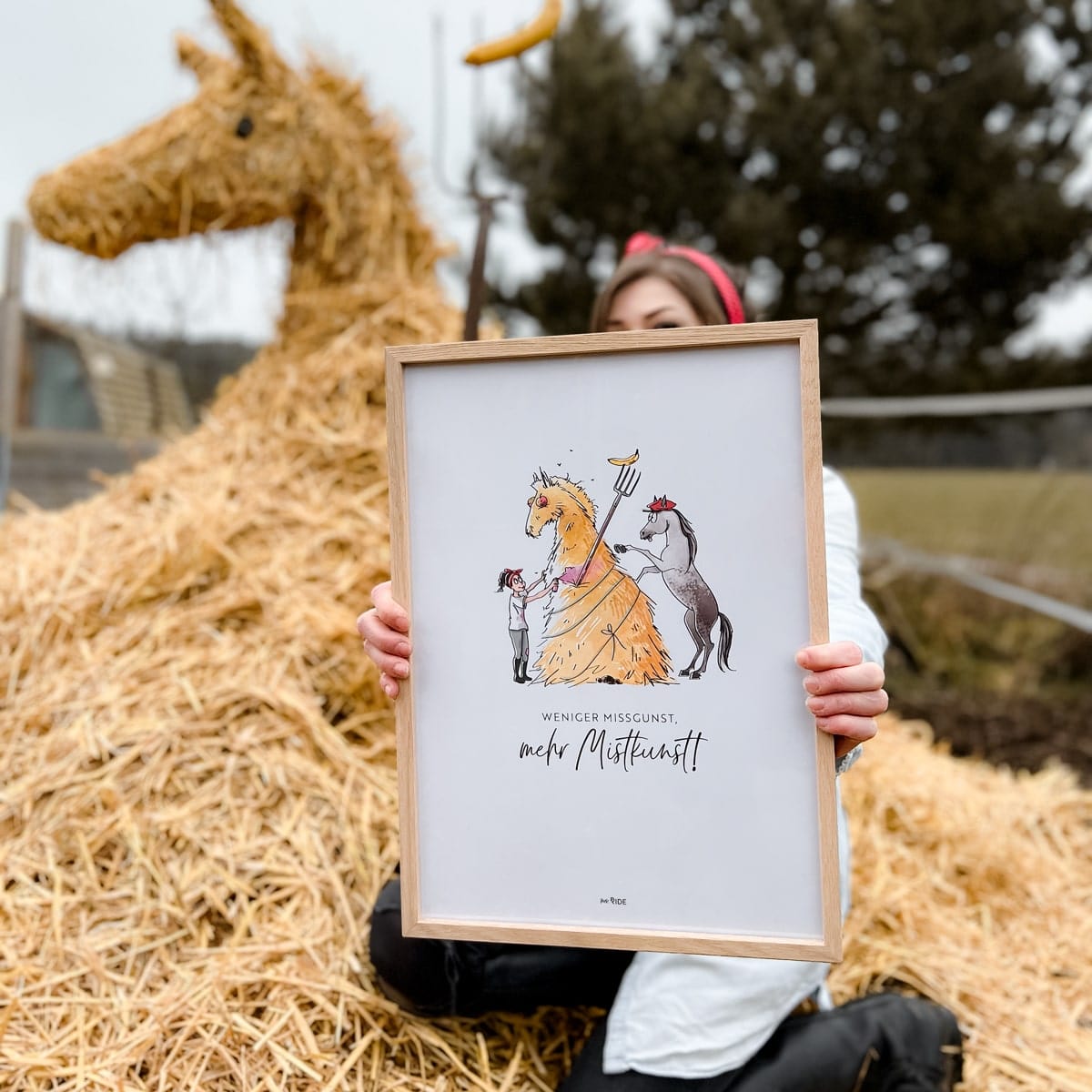 Poster "Weniger Missgunst, mehr Mistkunst!"