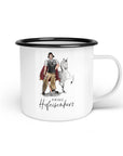 Emaille-Tasse "Prinz Hufeisenherz"