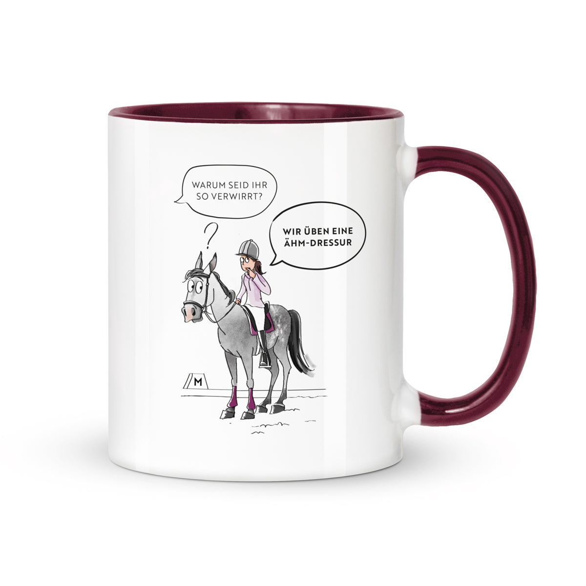 Tasse "Ähm-Dressur"